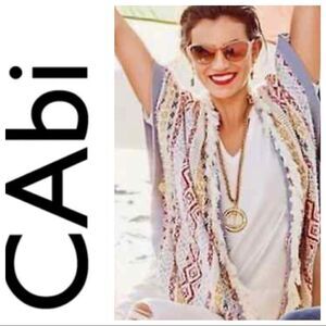 CAbi Love Carol Siesta Knit Sweater Cardigan #5001